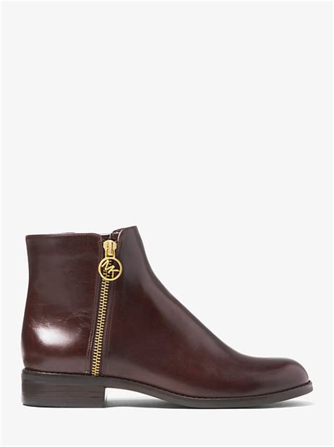 michael kors jaycie leather ankle boot|Jaycie Leather Ankle Boot .